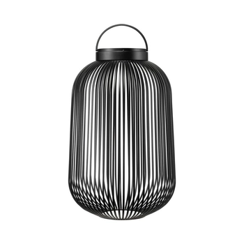 Blomus - Latarnia Lito led L - czarna, wysokość 49 cm