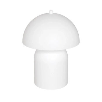 Emibig - Lampa nocna MUSH w stylu minimalistycznym – biała, matowa