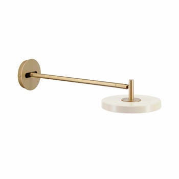 UMAGE (Vita) - Kinkiet Asteria Wall long - biały, długość 42 cm