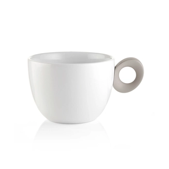 Guzzini - Filiżanka śniadaniowa Everyday – szara, porcelana, 480 ml