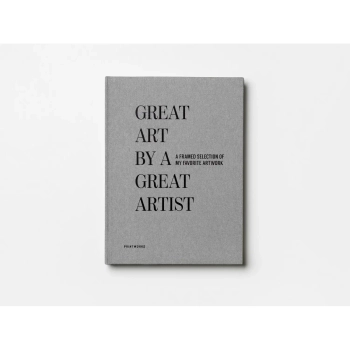Printworks - Księga Ramek Great Art – szara, 19 ramek, papier FSC