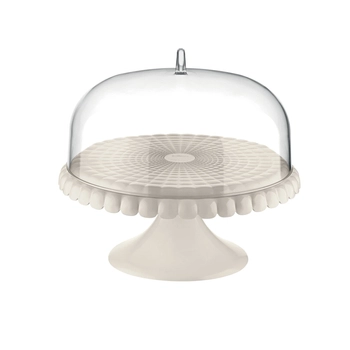 Guzzini – Etażerka na ciasto, średnica 30 cm, mlecznobiała