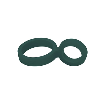 Casa Bugatti - Zawieszka silikonowa do butelek B Bottles – zielona