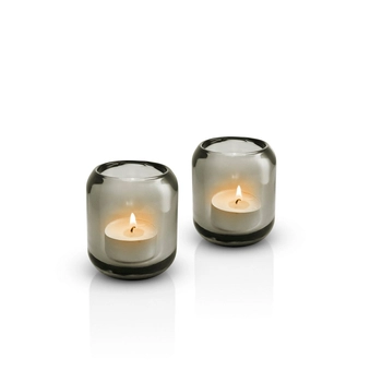 Eva Solo - Świecznik na tealighty Acorn - 2 sztuki, szary