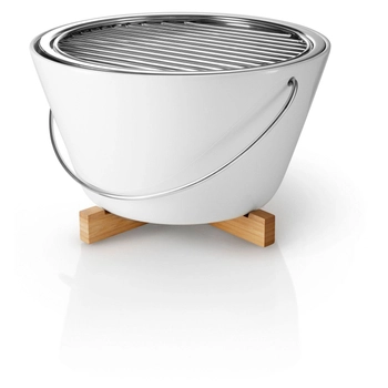 Eva Solo - Grill stołowy porcelanowy 30 cm - biały