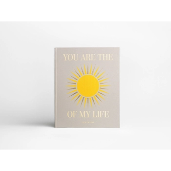 Printworks - Album na zdjęcia You Are the Sunshine – beżowy, tkanina, 30 stron
