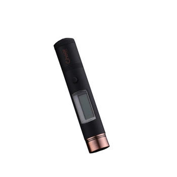 Cheer Moda - Termometr Thermovin - czarny, długość 8,65 cm