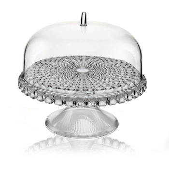 Guzzini – Etażerka na ciasto, średnica 30 cm, szara