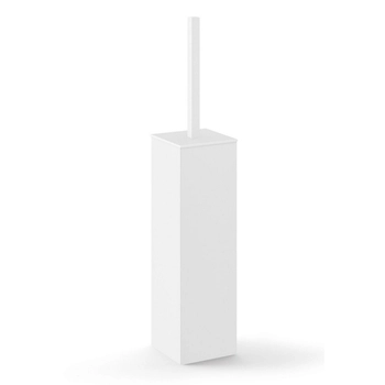 Zack - Szczotka do WC CARVO - wysokość 41,80 cm, biała matowa