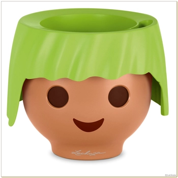 Lechuza - Doniczka OJO - zielone jabłko