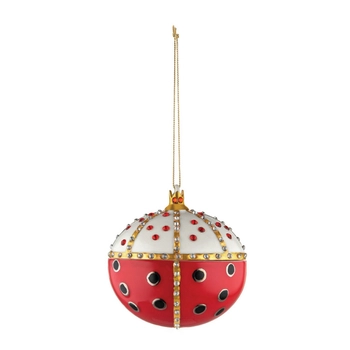 Alessi - Zawieszka Re Coccinello - korona - długość 8,50 cm