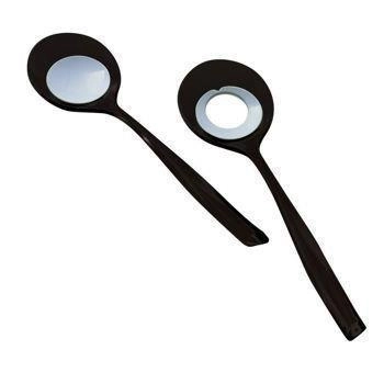 Casa Bugatti - Łyżki do sałatek - czarne