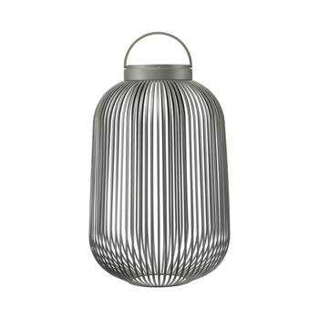 Blomus - Latarnia Lito led L - szara, wysokość 49 cm