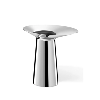 Zack - Wazon PAREGO - stal nierdzewna polerowana, wysokość 19,50 cm