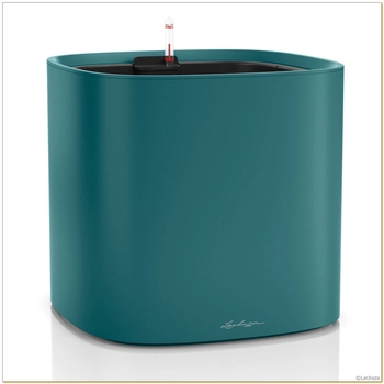 Lechuza - Doniczka Pila Color 35 - wysokość 33 cm, morski (petrol blue)