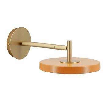 UMAGE (Vita) - Kinkiet Asteria Wall short - pomarańczowy, długość 25 cm