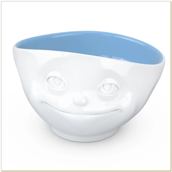 58Products - Miseczka "Marzyciel" - pojemność 500 ml, błękitny środek