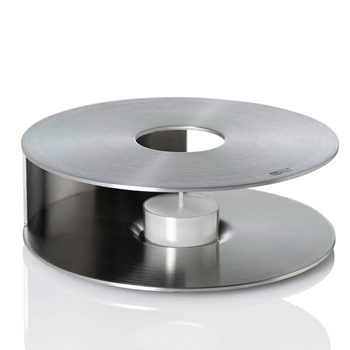 AdHoc - Podgrzewacz LIMBO - srebrny, średnica 16 cm