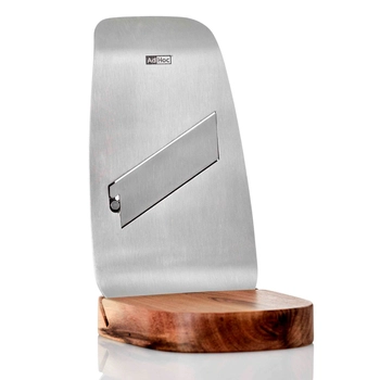 AdHoc - Tarka smakoszy TUFO - srebrna, wysokość 17,50 cm