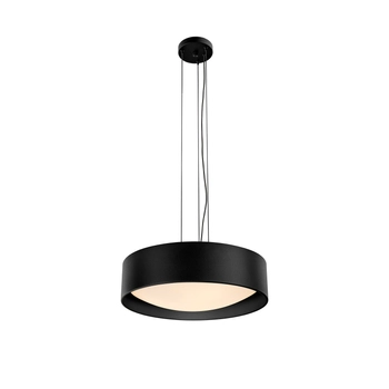 Kaspa - Lampa wisząca Vero - średnica 45 cm, czarna