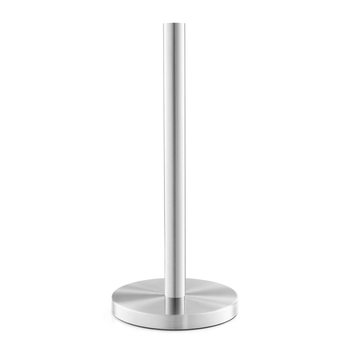Zack - Stojak na ręczniki papierowe CUNA - wysokość 31 cm, stal matowa