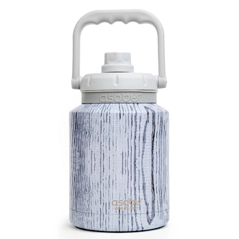 Asobu - Butelka Mini Jug White - biała, pojemność 975 ml