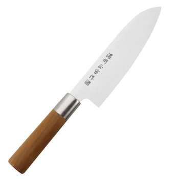 Satake Cutlery - Nóż Santoku - długość ostrza 17 cm | Masamune 807-821