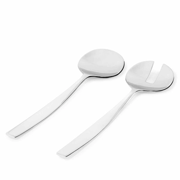 Alessi - Sztućce do sałaty DRESSED- srebrne, długość 28 cm