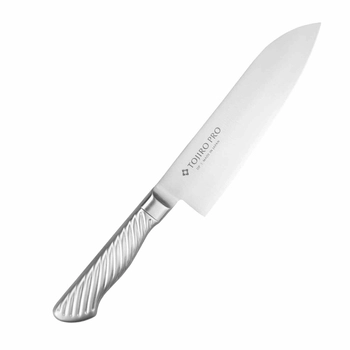 Tojiro - Nóż Santoku - długość ostrza 17 cm | Pro Western VG-10