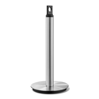 Zack - stojak na ręcznik papierowy MATOS - średnica 15 cm, stal matowa