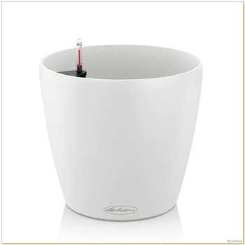 Lechuza - Doniczka Classico Color 21, średnica 21,5 cm, biała