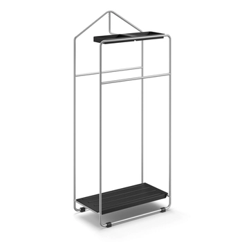 Zack - stojak na ubrania MECOR - wysokość 107 cm, stal  matowa