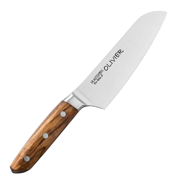Satake Cutlery - Nóż Santoku - długość ostrza 17 cm | Oliver 806-039
