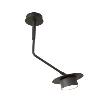 Emibig – Lampa sufitowa MIZU 1 BL BLACK - czarna, 1 źródło światła