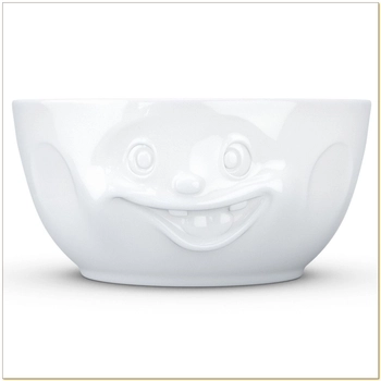 58Products - Duża Porcelanowa Miska "Poza Kontrolą" - 2,6 l