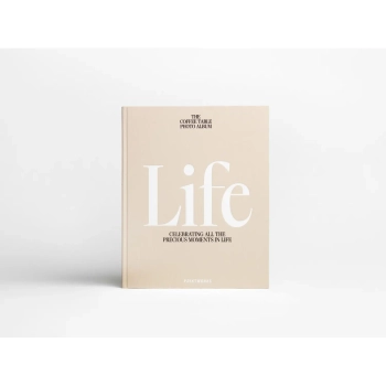 Printworks – album fotograficzny Life XL, beżowy