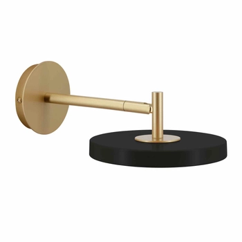 UMAGE (Vita) - Kinkiet Asteria Wall short - czarny, długość 25 cm