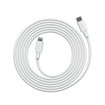 Avolt - Kabel USB-C do Lightning MFi – szybkie ładowanie, biały, 2 m