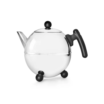 Zaparzacz termiczny do herbaty Bella Ronde 1,5L - czarne elementy - Bredemeijer