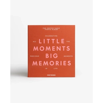 Printworks – album fotograficzny Little Moments Big Memories S, pomarańczowy
