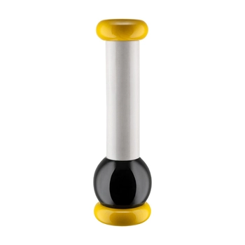 Alessi - Młynek do przypraw MP0210 - biały, wysokość 23 cm