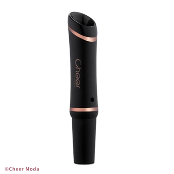 Cheer Moda - Aerator i nalewak Bouquet - czarny, wysokość 12,60 cm