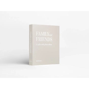 Printworks - Album fotograficzny Family and Friends – jasnoszary, 30 stron