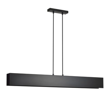 Emibig - Lampa wisząca Gentor 4 black - wysokość max 100 cm, stal lakierowana