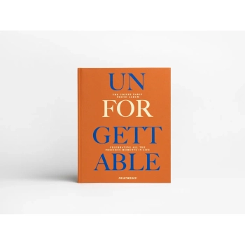 Printworks – Album fotograficzny Unforgettable XL, pomarańczowy, 33 × 27 cm