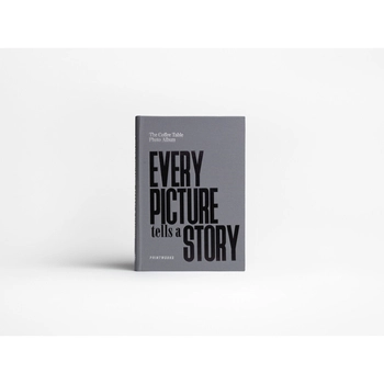 Printworks - Album fotograficzny Every Picture Tells a Story – ciemnoszary, 80 stron