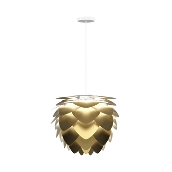 UMAGE (Vita) - Lampa ALUVIA Medium - wysokość 48 cm, złota