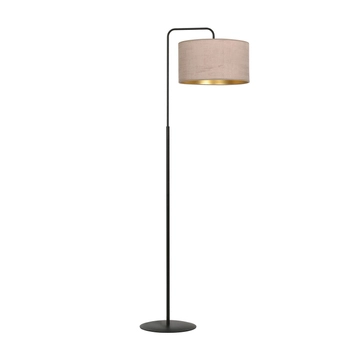 Emibig - Lampa stojąca Hilde LP1 bl rose - wysokość 150 cm, stal lakierowana, abażur