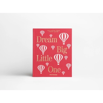 Printworks - Album dziecięcy Dream Big Little One XL – wiśniowy, tkaninowa okładka