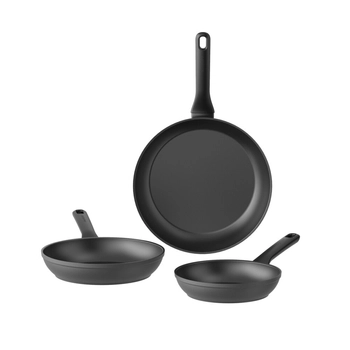 BergHOFF - Zestaw patelni non-stick Helix – 3 szt., powłoka ceramiczna CeraGreen